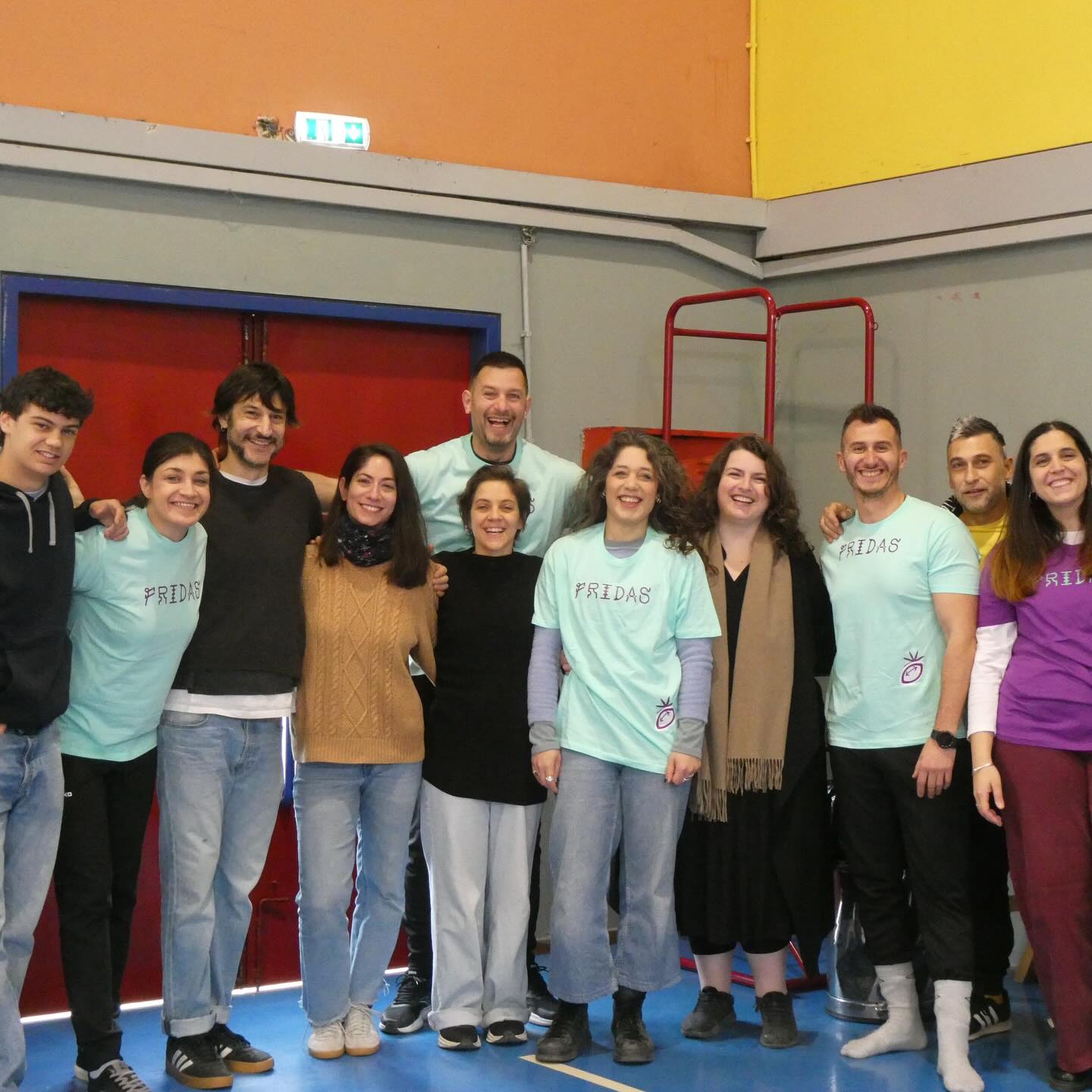 Foto de grupo de todos los socios FRIDAS
